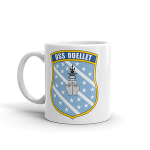 USS Ouellet (FF-1077) Ship's Crest Mug