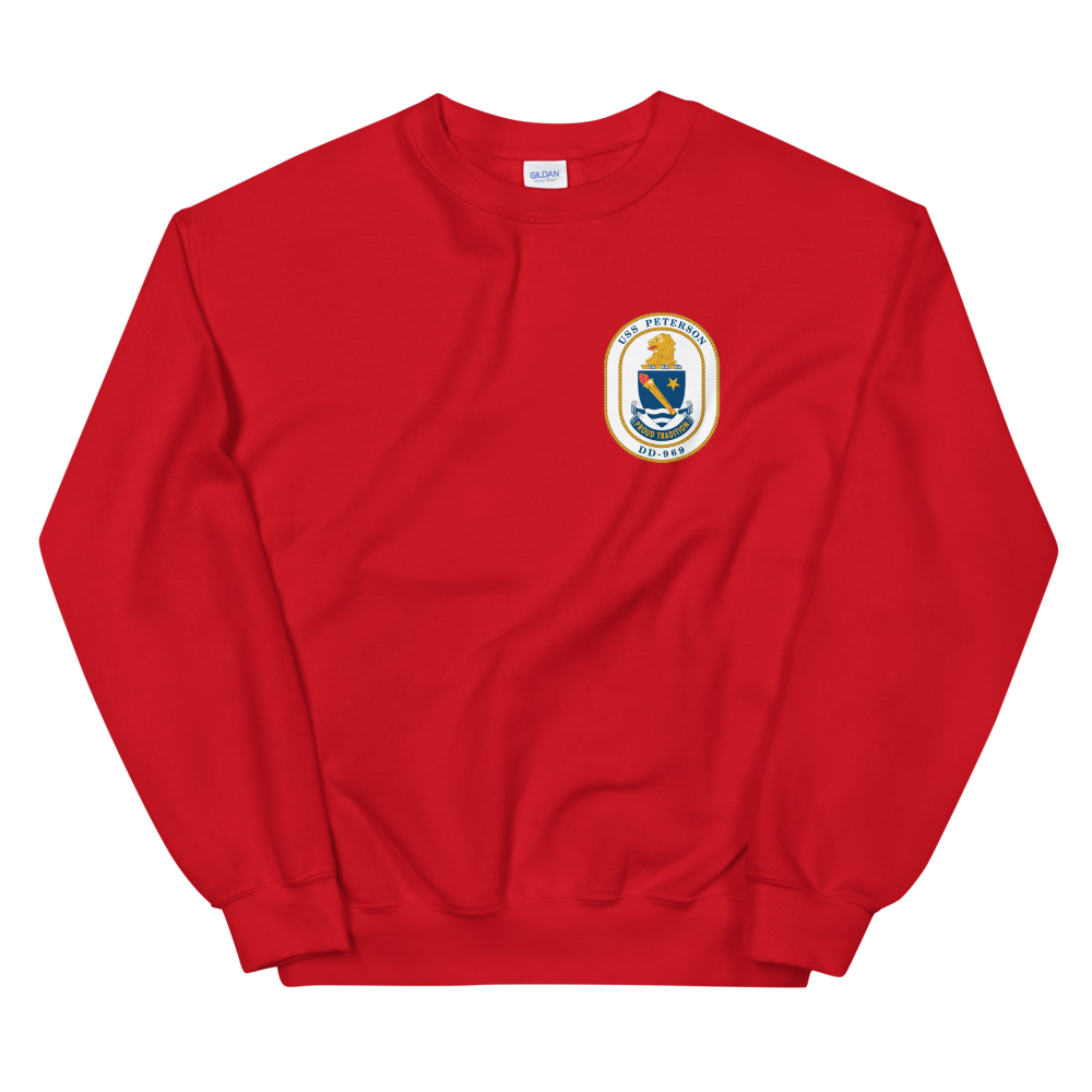 USS Peterson (DD-969) 1994-95 Cruise Sweatshirt