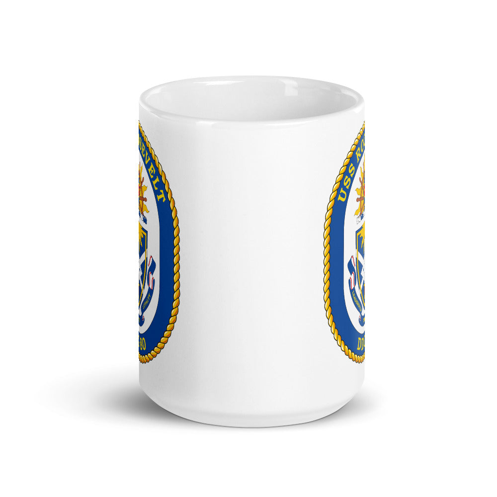 USS Roosevelt (DDG-80) Ship's Crest Mug