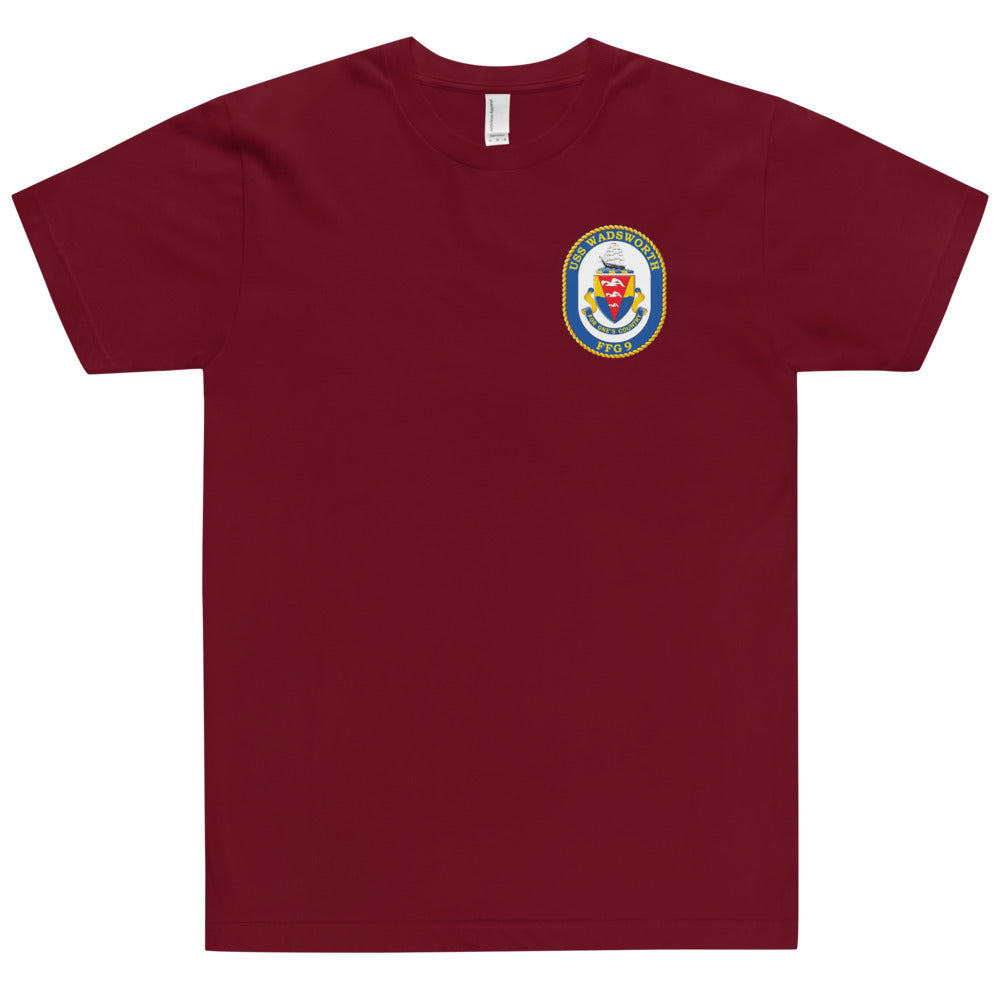 USS Wadsworth (FFG-9) Ship's Crest Shirt