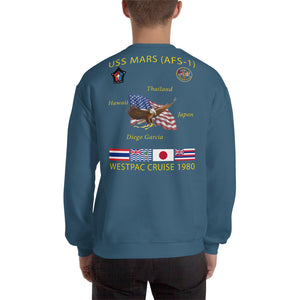 USS Mars (AFS-1) 1980 Cruise Sweatshirt