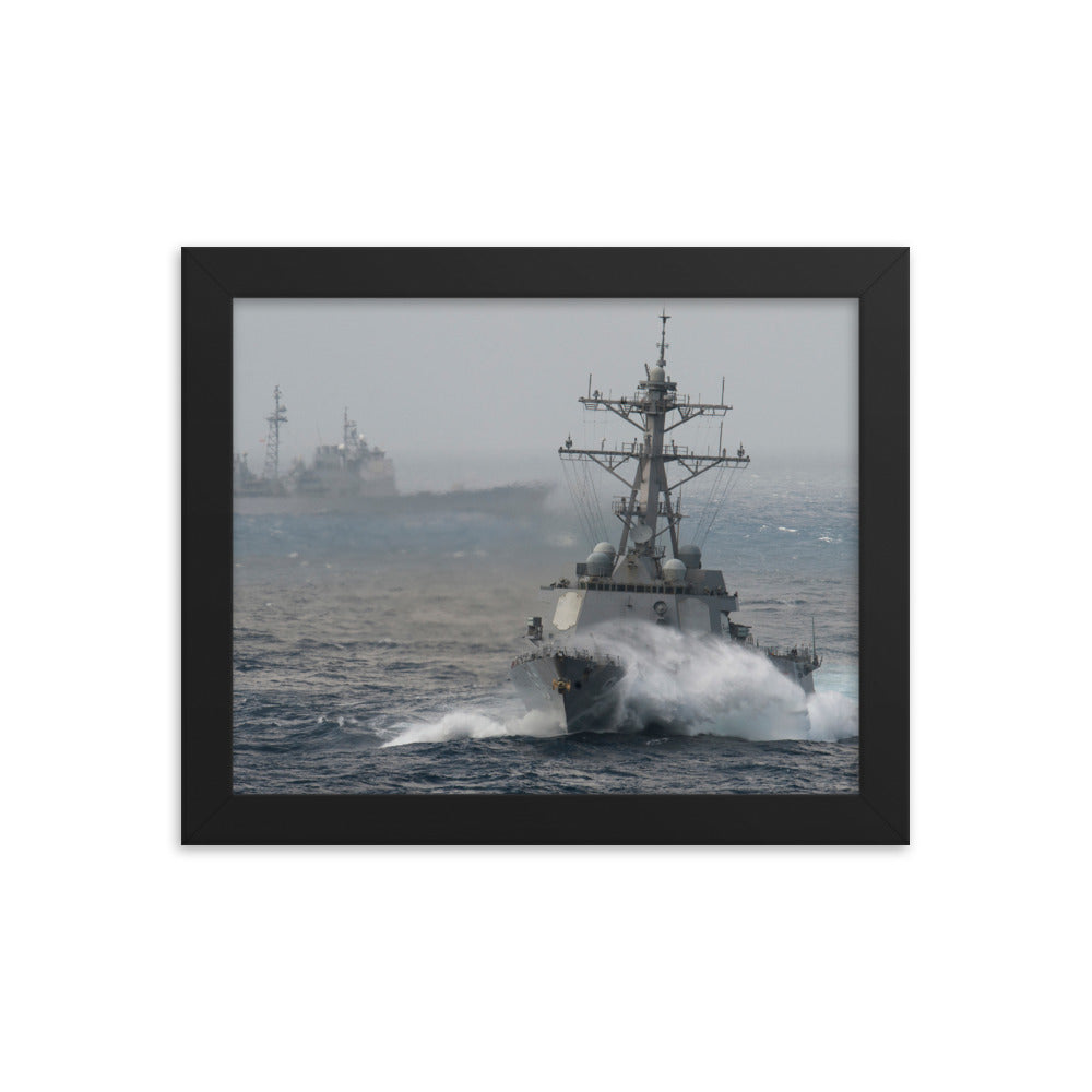 USS Chafee (DDG-90) Framed Ship Photo
