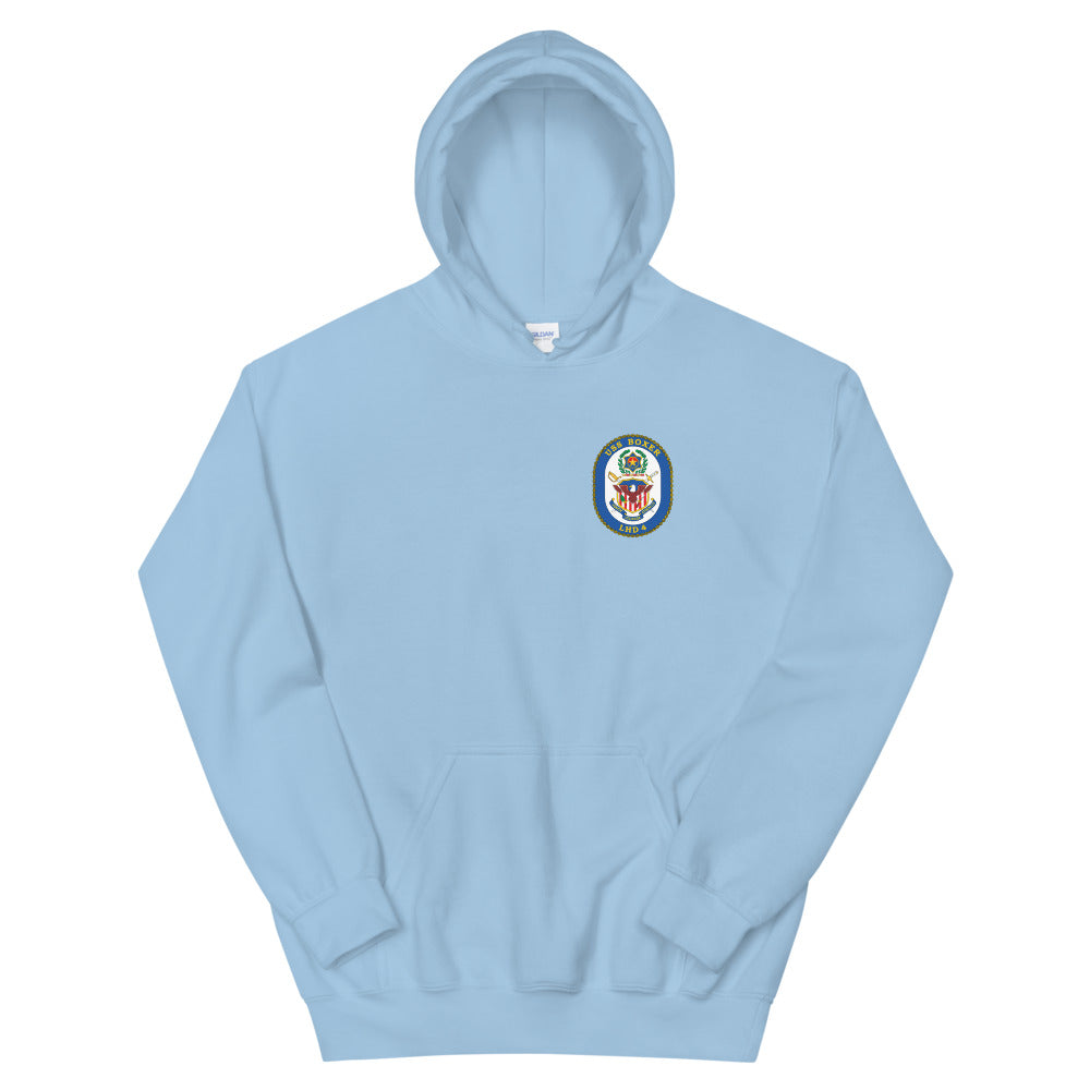 USS Boxer (LHD-4) Ship's Crest Hoodie