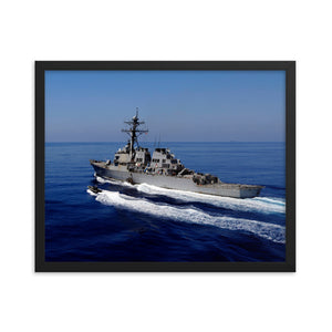 USS Barry (DDG-52) Framed Ship Photo