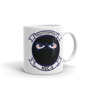 HSC-5 Nightdippers Squadron Crest Mug