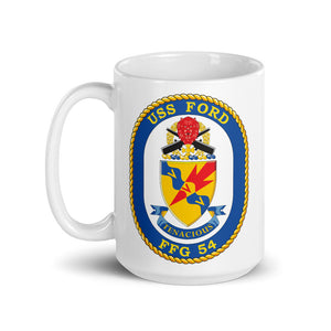 USS Ford (FFG-54) Ship's Crest Mug