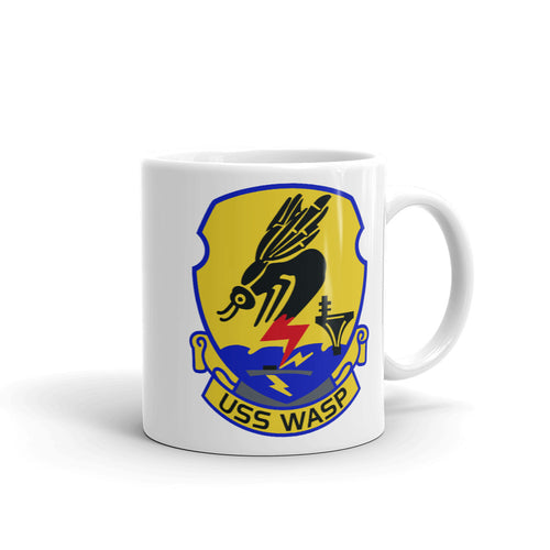 USS Wasp (CV-18) Ship's Crest Mug