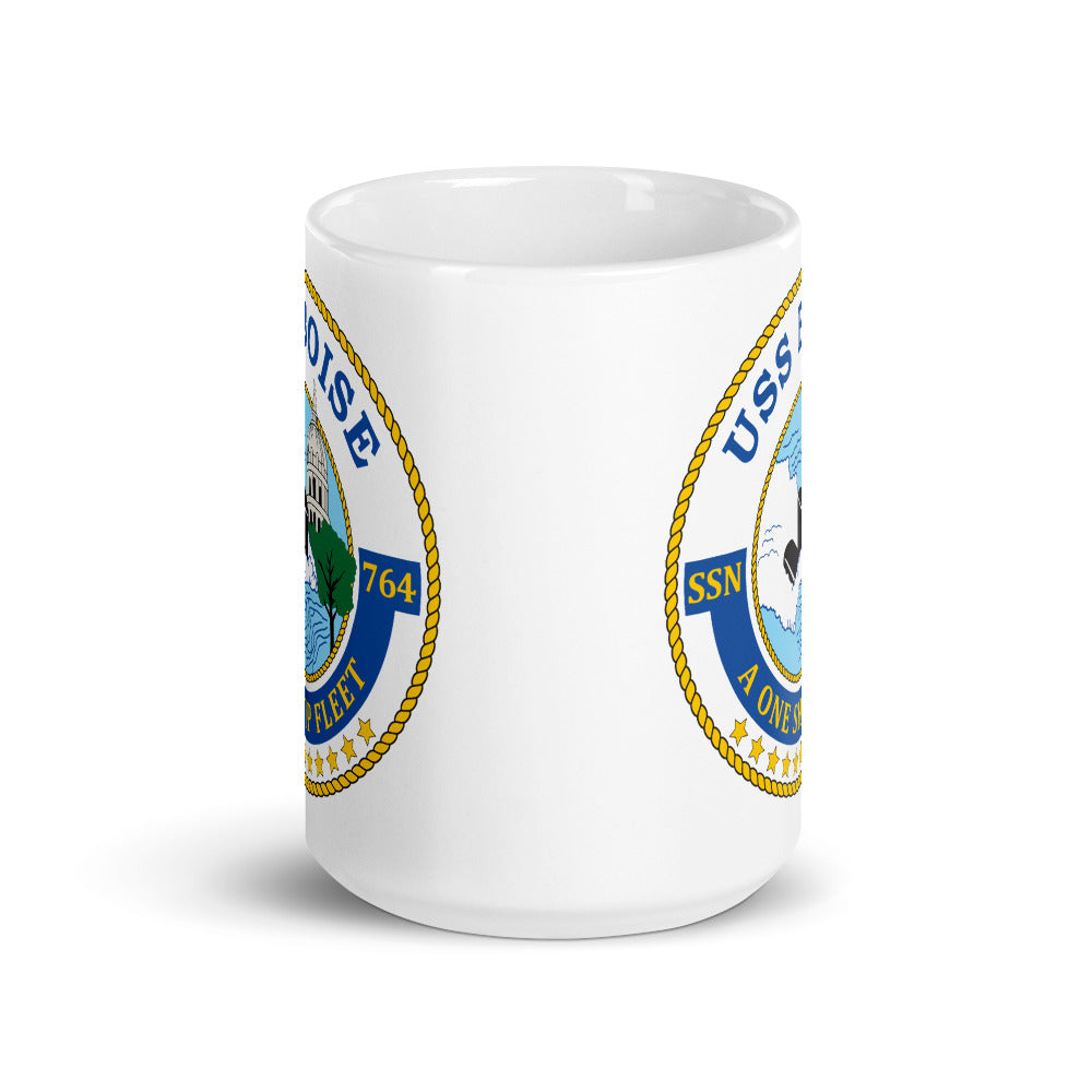 USS Boise (SSN-764) Ship's Crest Mug