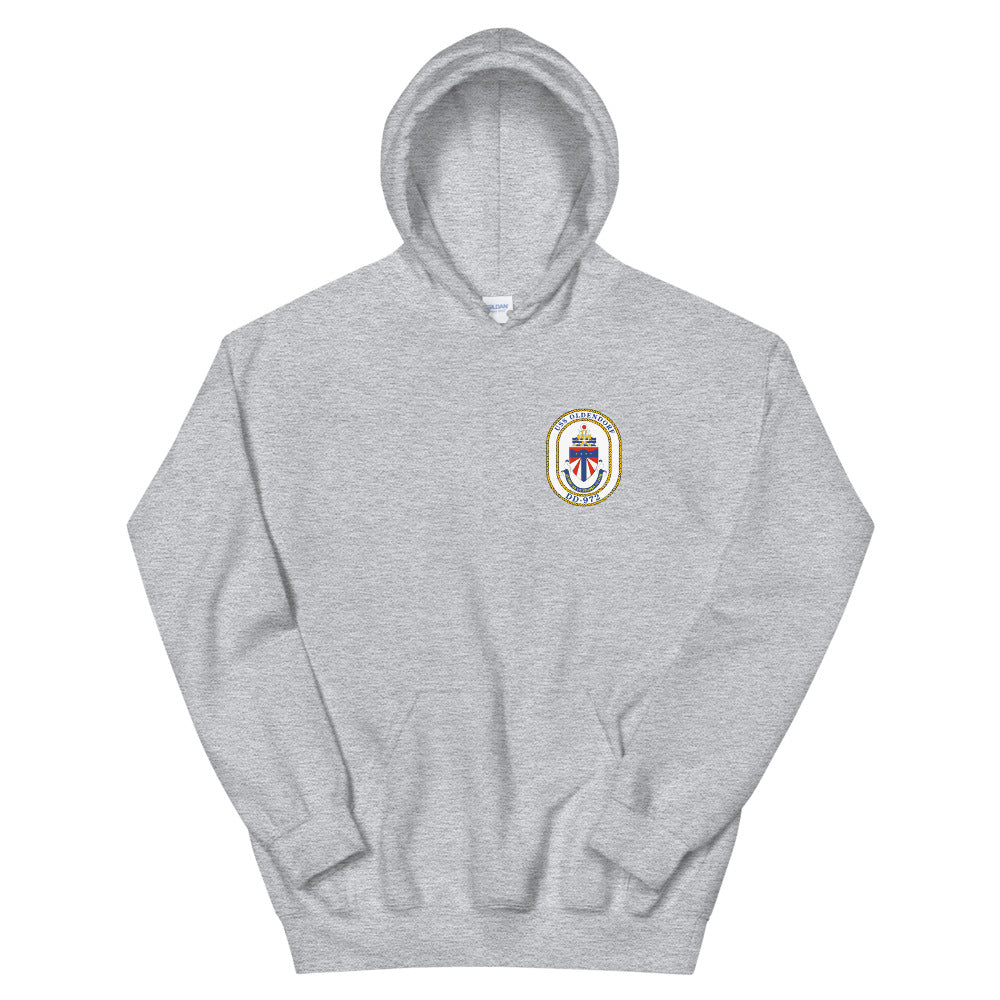 USS Oldendorf (DD-972) Ship's Crest Hoodie