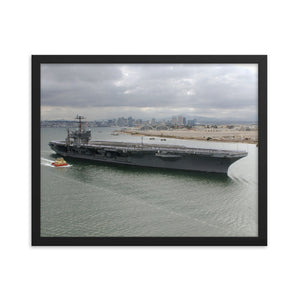 USS John C. Stennis (CVN-70) Framed Ship Photo