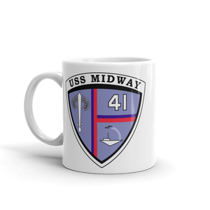 USS Midway (CV-41) Persian Gulf Tour 1987-88 Mug