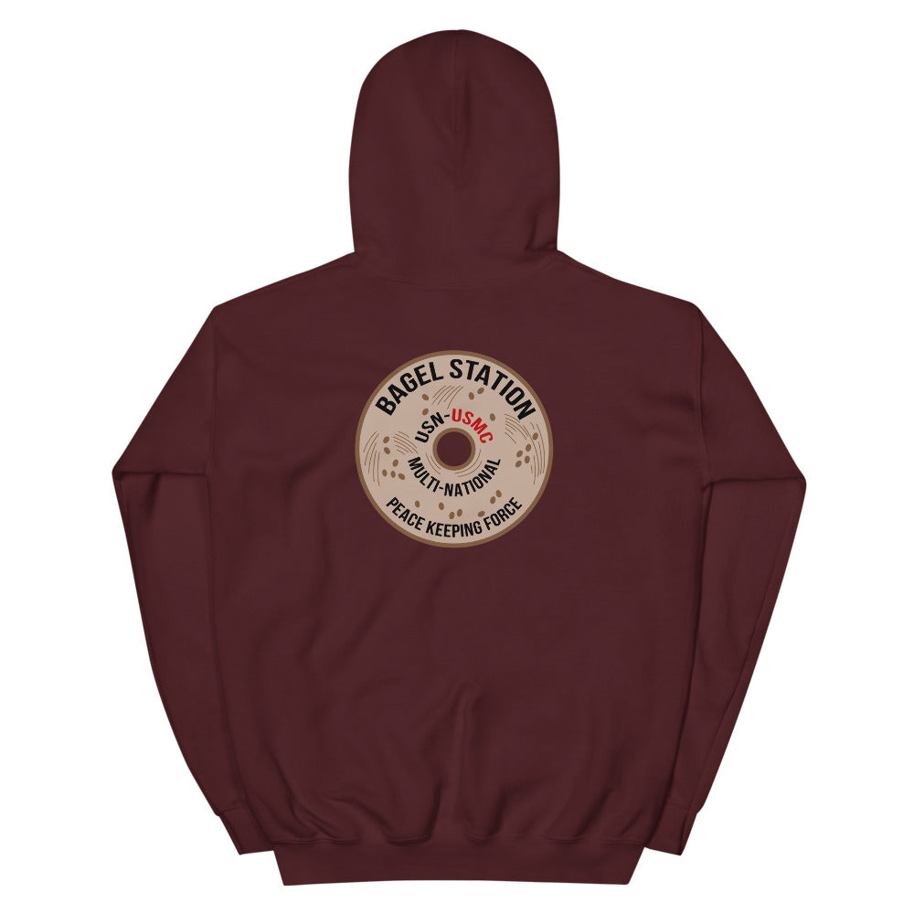 USS John F. Kennedy (CV-67) '83 Bagel Station Hoodie