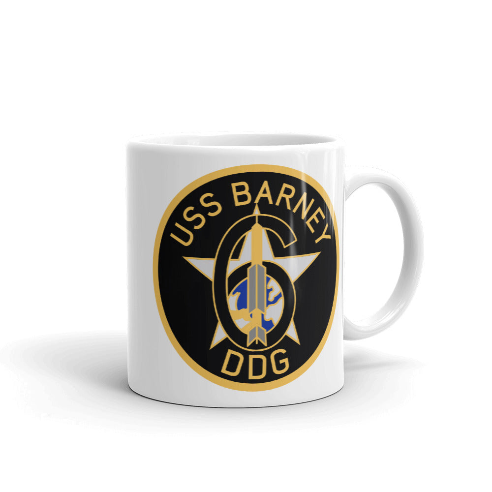 USS Barney (DDG-6) Ship's Crest Mug