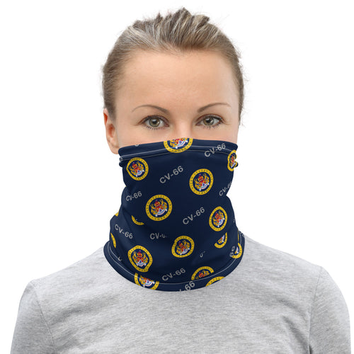 USS America (CV-66) w/ hull number Neck Gaiter