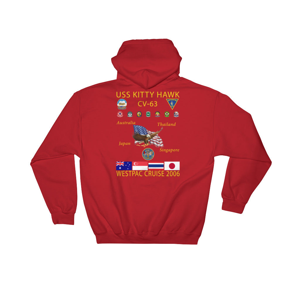 USS Kitty Hawk (CV-63) 2006 Cruise Hoodie