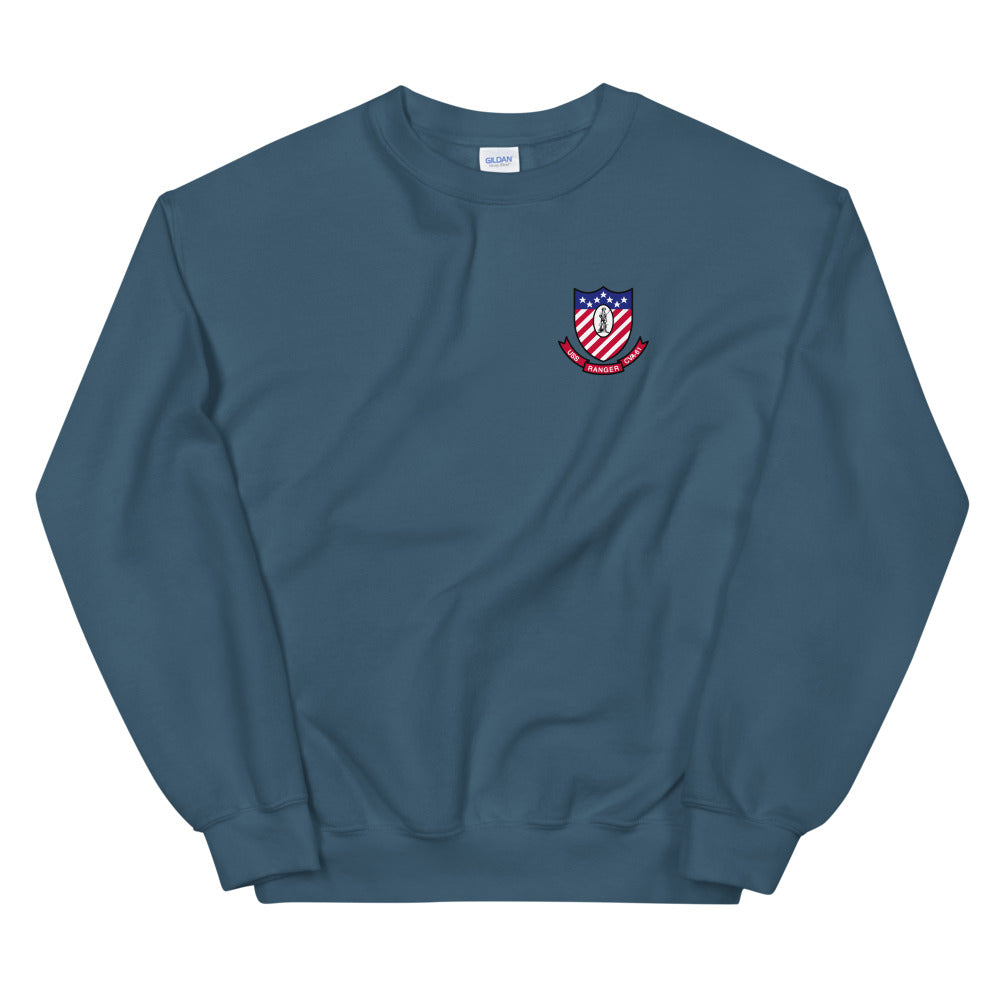 USS Ranger (CVA-61) Ship's Crest Sweatshirt