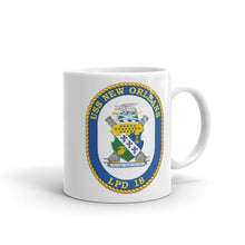 Load image into Gallery viewer, USS New Orleans (LPD-18) Ship&#39;s Crest Mug
