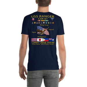 USS Ranger (CVA-61) 1968-69 Cruise Shirt