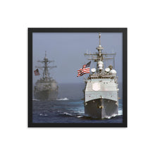 Load image into Gallery viewer, USS Cowpens (CG-63) Framed Ship Photo