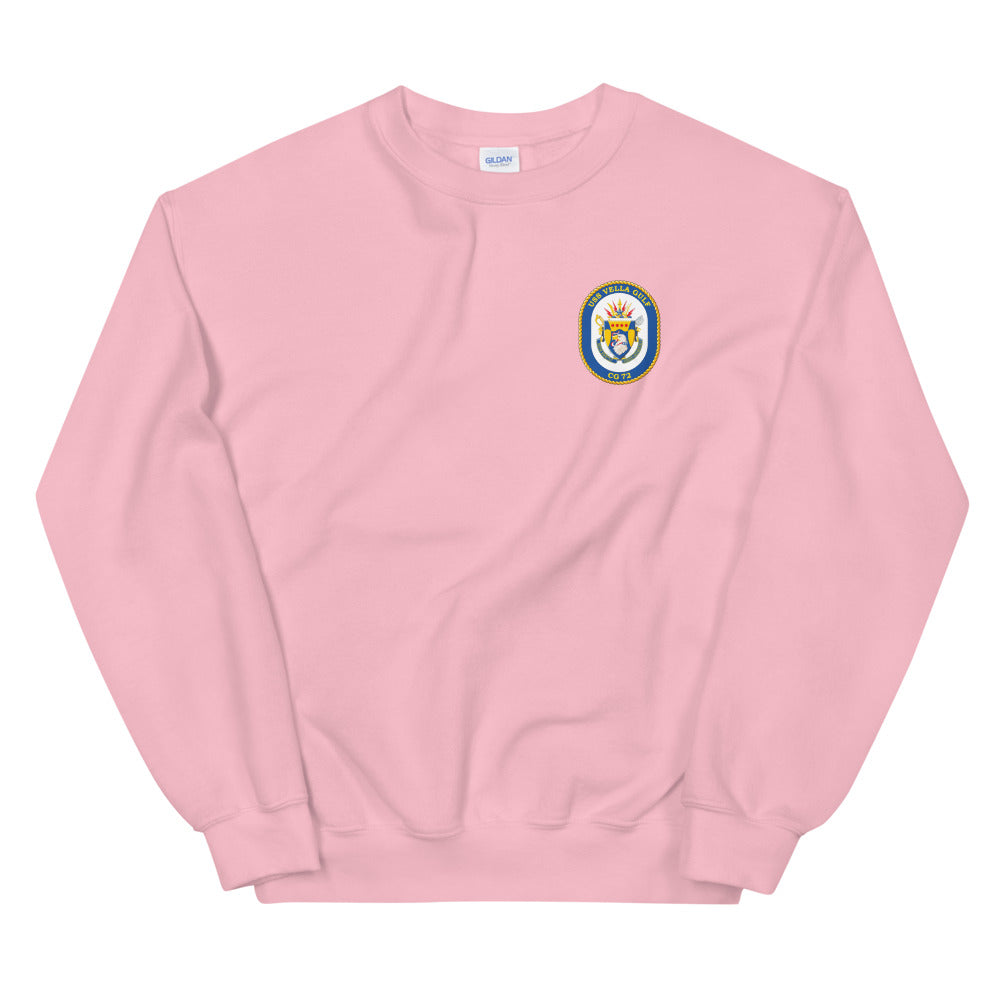 USS Vella Gulf (CG-72) Ship's Crest Sweatshirt