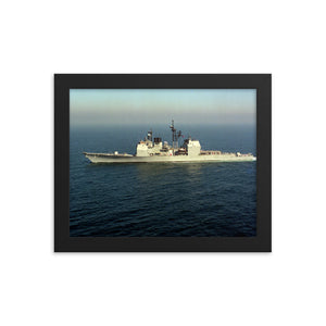 USS Lake Champlain (CG-57) Framed Ship Photo