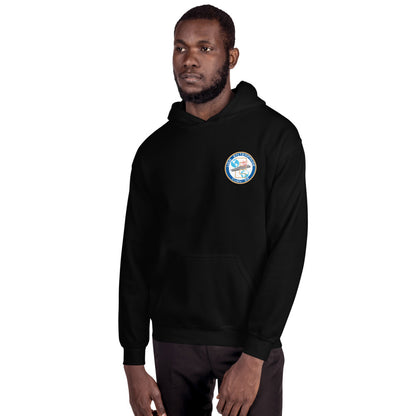 USS Enterprise (CVAN-65) 1964 Operation Sea Orbit Cruise Hoodie