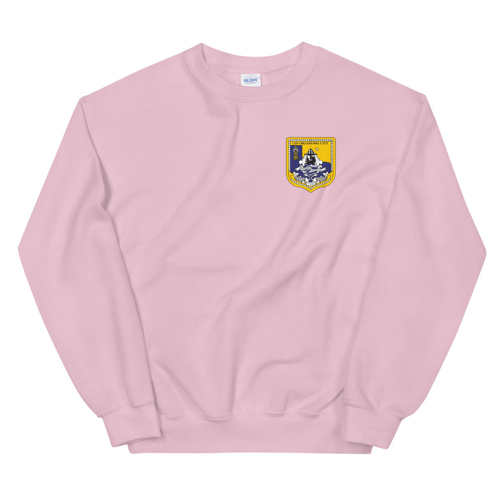 USS Oklahoma City (SSN-723) Ship's Crest Sweatshirt