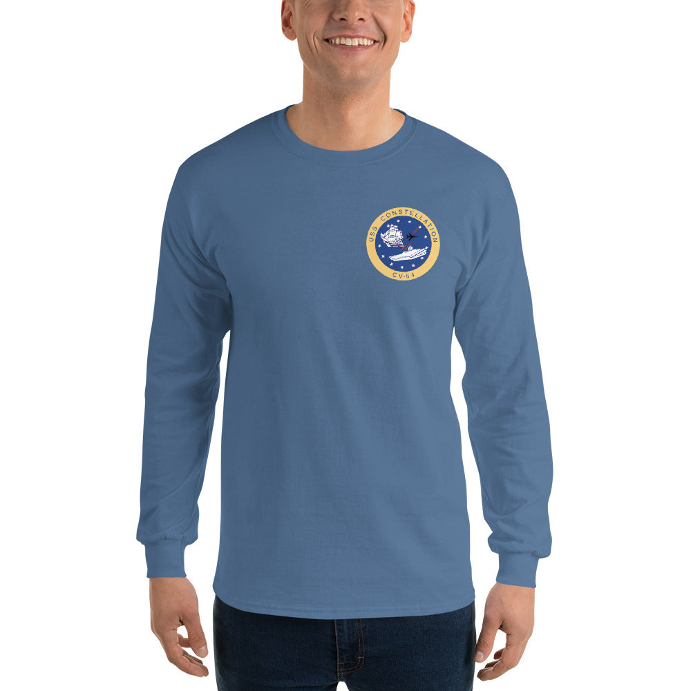 USS Constellation (CV-64) 2001 Long Sleeve Cruise Shirt