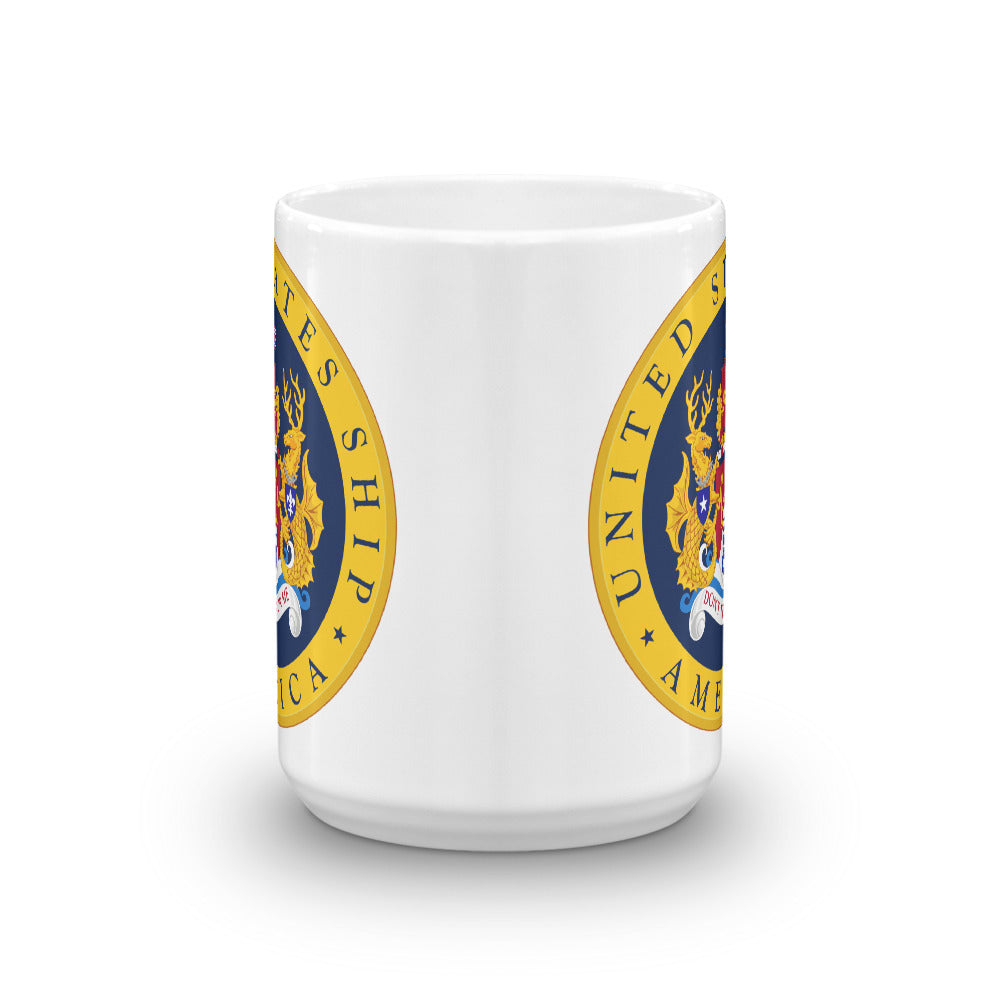 USS America (CVA/CV-66) Ship's Crest Mug