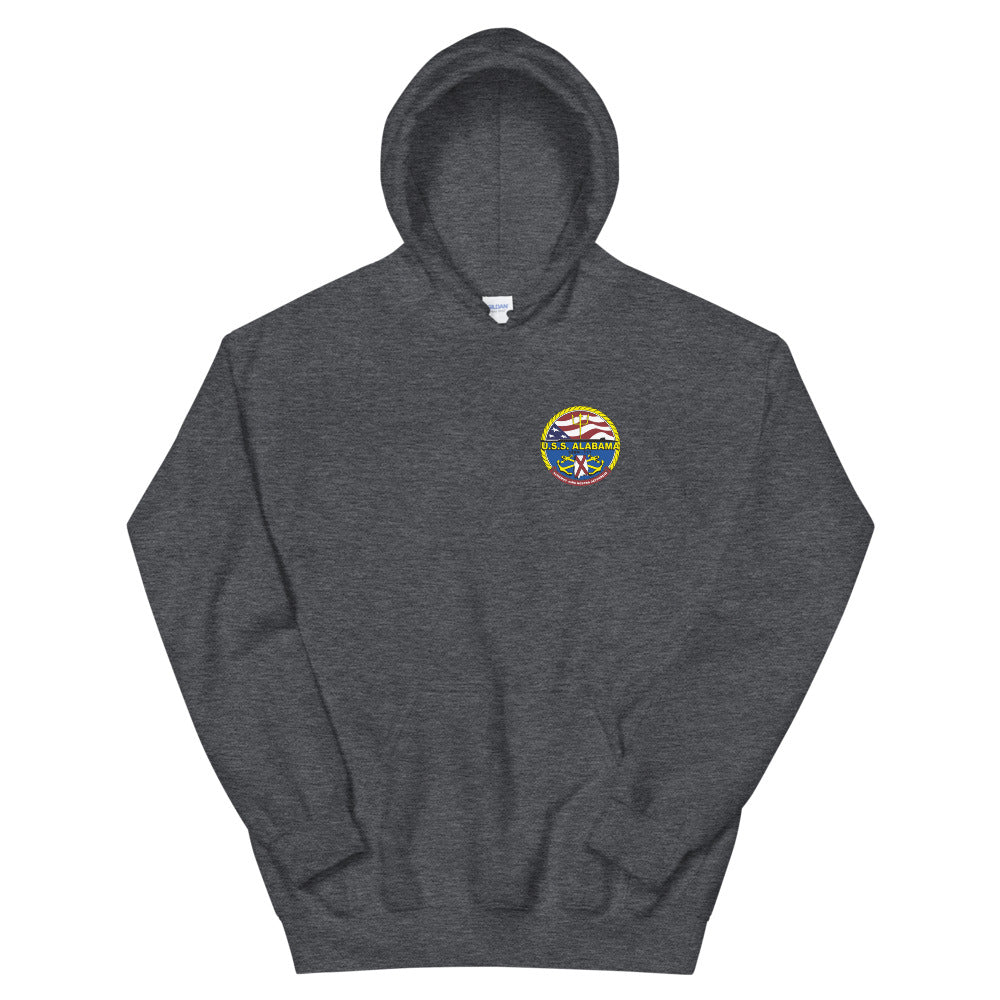 USS Alabama (SSBN-731) Ship's Crest Hoodie