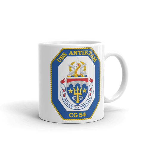 USS Antietam (CG-54) Ship's Crest Mug