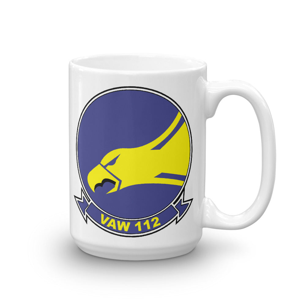 VAW-112 Golden Hawks Squadron Crest Mug