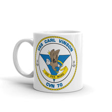 Load image into Gallery viewer, USS Carl Vinson (CVN-70) Ship&#39;s Crest Mug