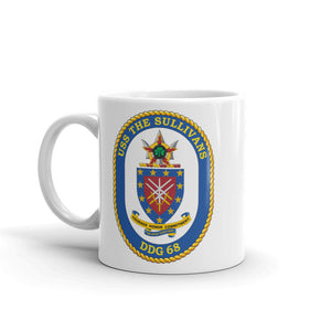 USS The Sullivans (DDG-68) Ship's Crest Mug