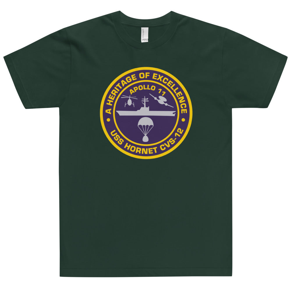 USS Hornet (CVS-12) Apollo 11 T-Shirt