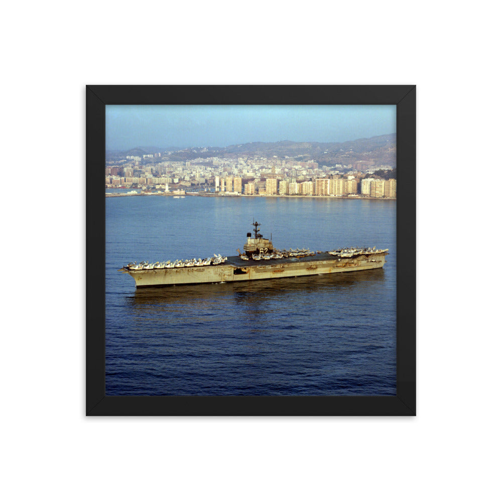 USS Independence (CV-62) Framed Ship Photo