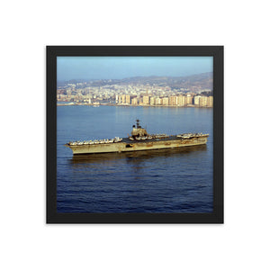 USS Independence (CV-62) Framed Ship Photo