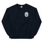 USS Rushmore (LSD-47) Ship's Crest Sweatshirt