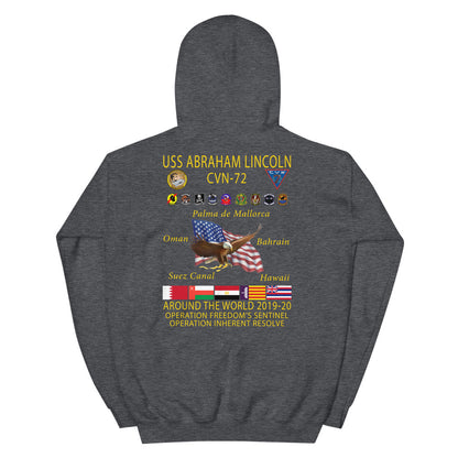 USS Abraham Lincoln (CVN-72) 2019-20 Cruise Hoodie