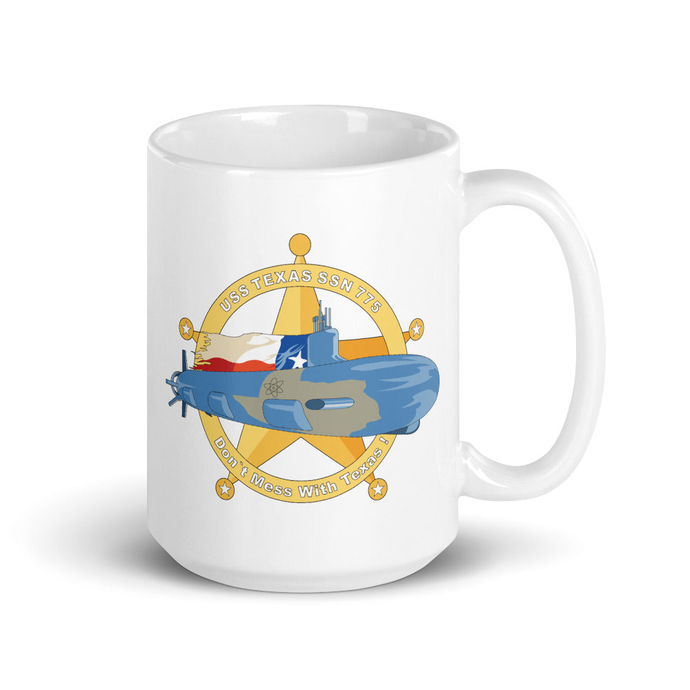 USS Texas (SSN-775) Ship's Crest Mug