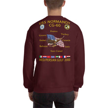 Load image into Gallery viewer, USS Normandy (CG-60) 2000 Cruise Sweatshirt