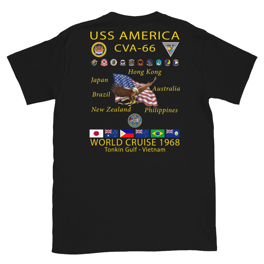 USS America (CVA-66) 1968 Cruise Shirt