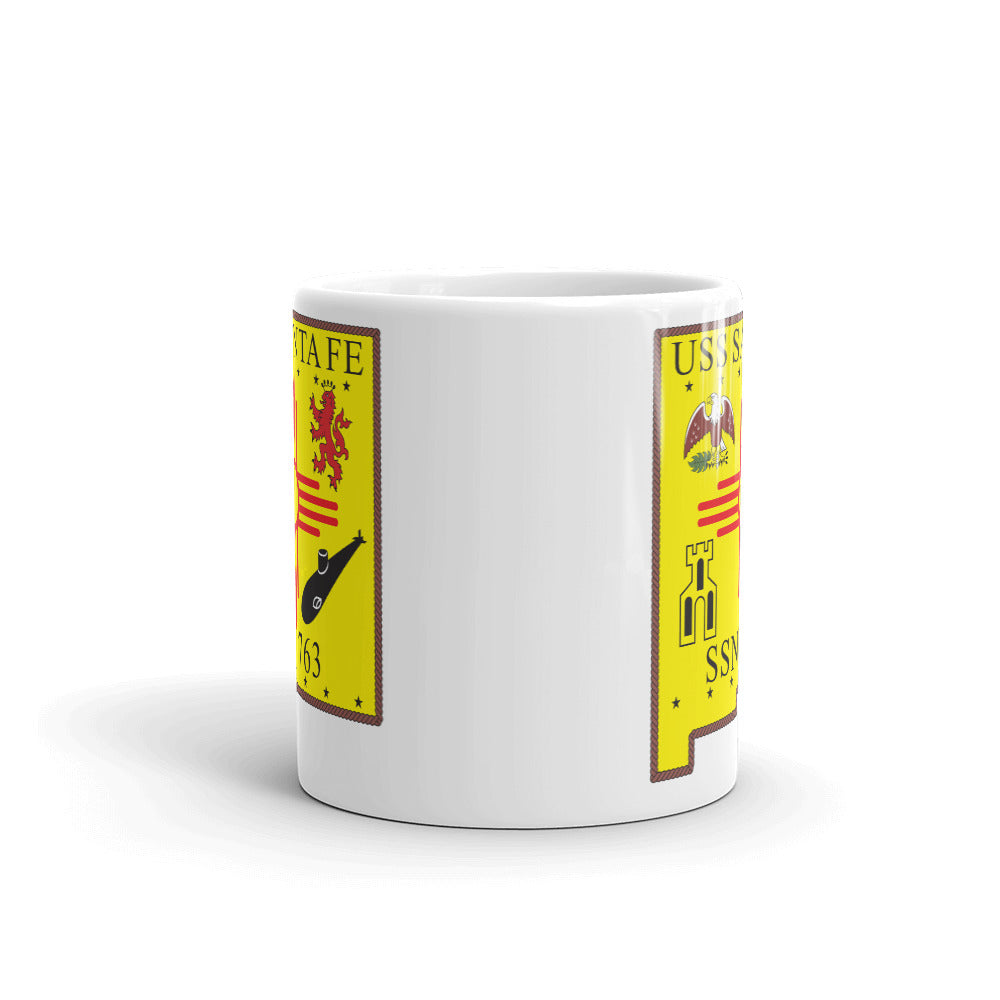 USS Santa Fe (SSN-763) Ship's Crest Mug