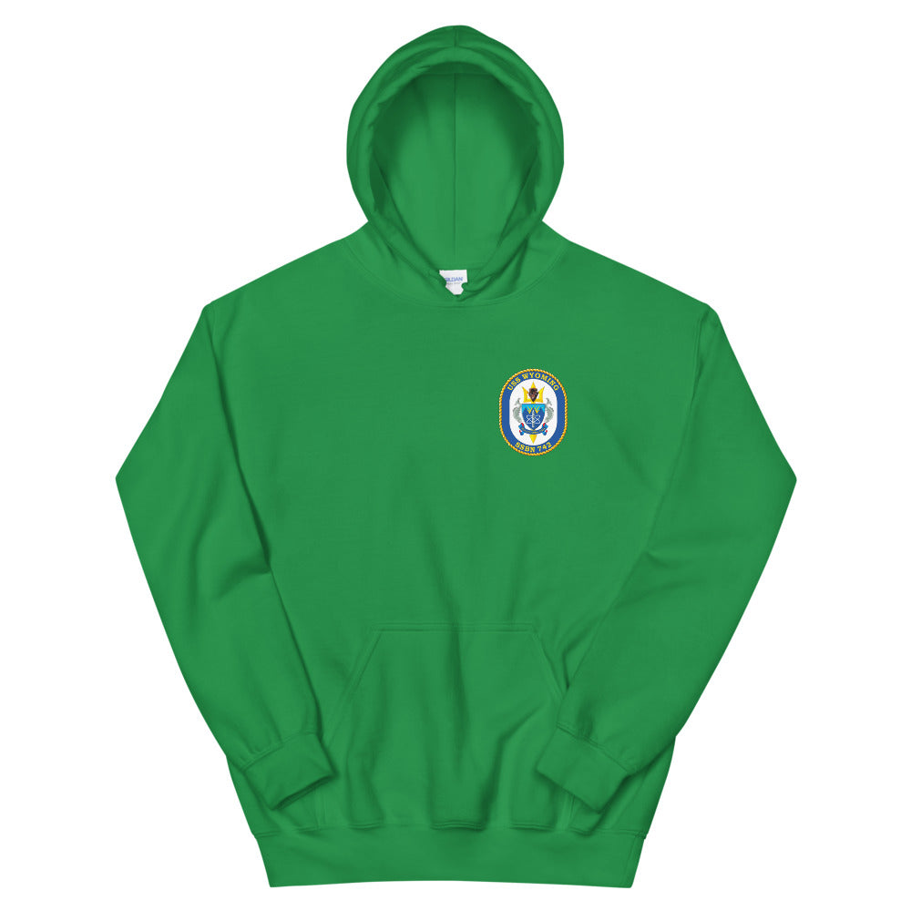 USS Wyoming (SSBN-742) Ship's Crest Hoodie