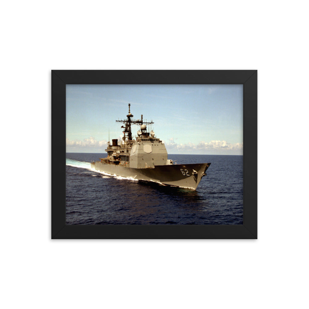 USS Chancellorsville (CG-62) Framed Ship Photo