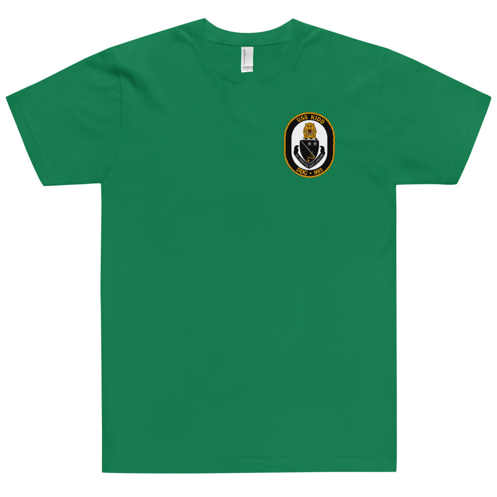 USS Kidd (DDG-993) Ship's Crest Shirt