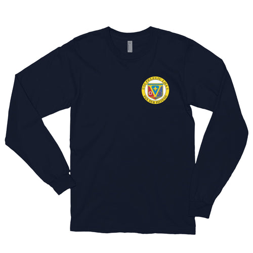 USS Peleliu (LHA-5) Ship's Crest Long Sleeve Shirt