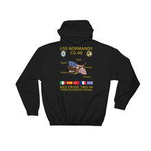 Load image into Gallery viewer, USS Normandy (CG-60) 1993-94 Cruise Hoodie