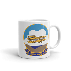 USS Kitty Hawk (CV-63) Ship's Crest Mug