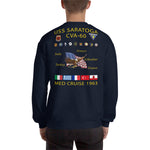 USS Saratoga (CVA-60) 1963 Cruise Sweatshirt